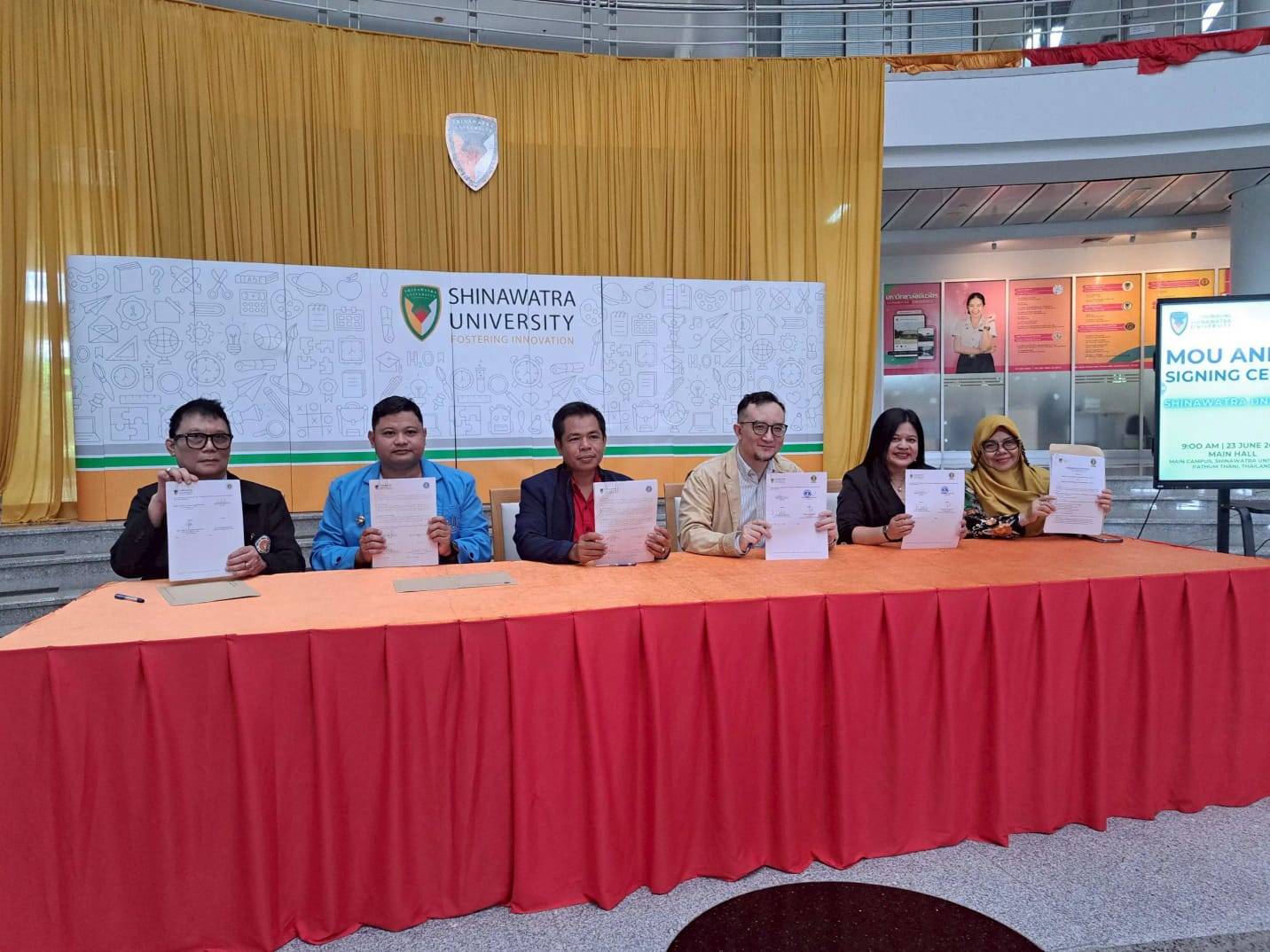 ADAI Selenggarakan Penandatanganan MoU dengan Shinawatra University Thailand, Perkuat Kolaborasi Internasional 23 Perguruan Tinggi Indonesia